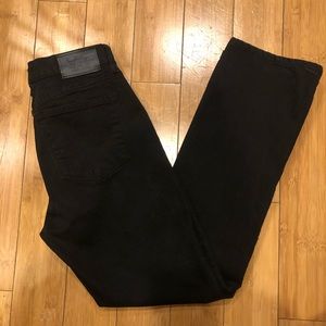 Lauren Ralph Lauren Black Classic Straight Jeans.